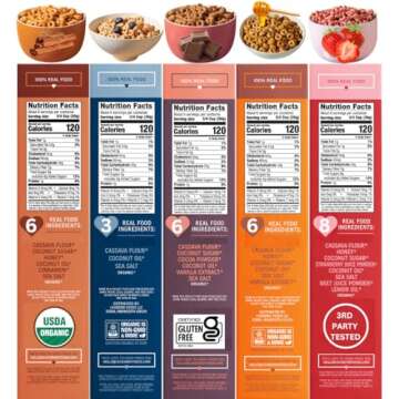 Lovebird Healthy Cereal That Actually Tastes Good - Organic, Grain Free, Gluten Free Cereal, Paleo A...