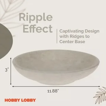 Stylish Hobby Lobby Distressed Decorative Bowl for Home Decor