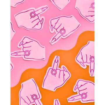 xo, Fetti Bachelorette Party Ring Finger Napkins - 25 count | Rose Gold + Pink 3-ply Cocktail Napkins, Bach Decorations, Bridal Shower Gift, Engagement Party