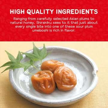 Shirakiku Honey Pickled Plums - Unique Japanese Flavor
