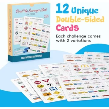 Well Balanced Car Bingo Fun Scavenger Hunt for Kids