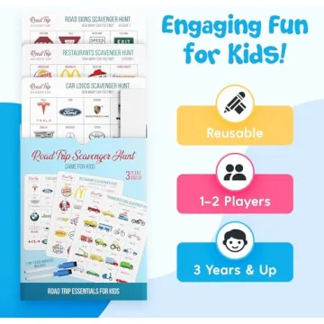 Well Balanced Car Bingo Fun Scavenger Hunt for Kids