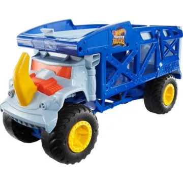 Hot Wheels Monster Trucks Hauler for Imaginative Play
