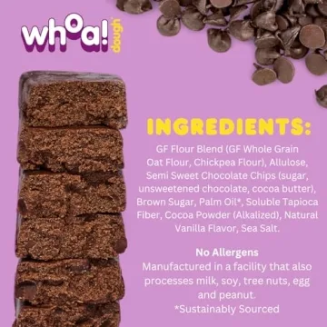 Whoa Dough Edible Cookie Dough Bars - Delicious Healthy Snacks