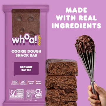 Whoa Dough Edible Cookie Dough Bars - Delicious Healthy Snacks