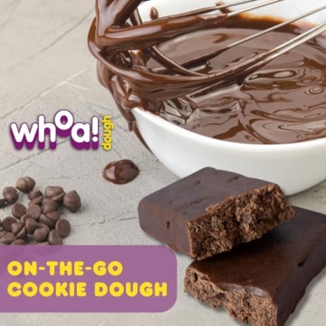 Whoa Dough Edible Cookie Dough Bars - Delicious Healthy Snacks