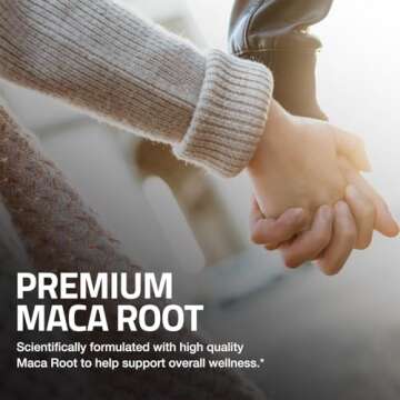 Bronson Maca Root Capsules for Energy & Vitality