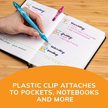 BIC Gelocity Quick Dry Vibrant Gel Pens Set - 8 Count