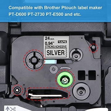 Affordable Label KINGDOM Label Tape Replacement for P-Touch