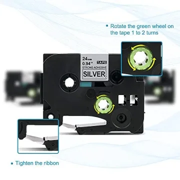 Affordable Label KINGDOM Label Tape Replacement for P-Touch