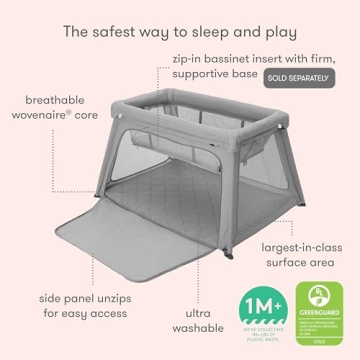 Newton Baby Travel Crib: Breathable, Washable & Portable Playpen