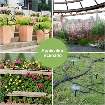 MIXC 226FT Greenhouse Micro Drip Irrigation Kit for Easy Watering