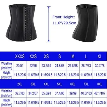 ECOWALSON Waist Trainer Corset Cincher for Women