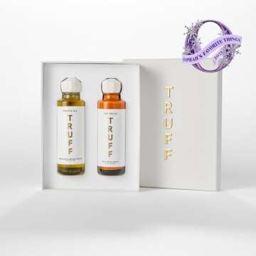 TRUFF White Truffle Gift Set - Gourmet Oil & Hot Sauce