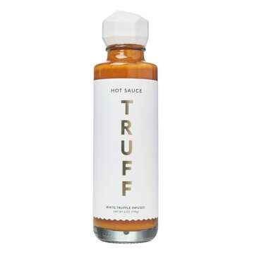 TRUFF White Truffle Gift Set - Gourmet Oil & Hot Sauce
