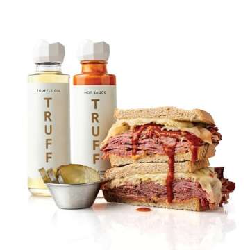 TRUFF White Truffle Gift Set - Gourmet Oil & Hot Sauce