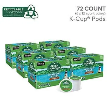 Green Mountain Coffee Nantucket K-Cup Pods - 72 Count