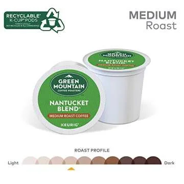 Green Mountain Coffee Nantucket K-Cup Pods - 72 Count