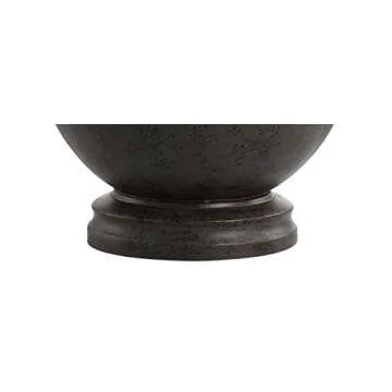 JONATHAN Y JYL3040A Sophie 26" Resin LED Table Lamp Contemporary Transitional Bedside Desk Nightstand Lamp for Bedroom Living Room Office College Bookcase LED Bulb Included, Dark Gray