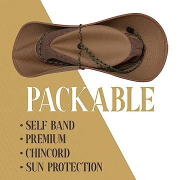 Henschel Aussie Mesh Breezer Hat for Outdoor Activities