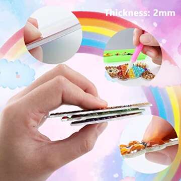 Happy Makers DIY Gem Diamond Art Keychains Kit