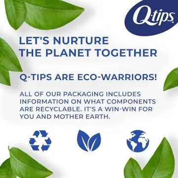 Q-tips Cotton Swabs 750 Count for Beauty and Cleaning