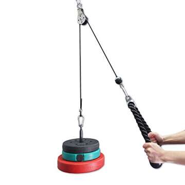 Versatile Workout Cable for Home Gym 98.4" Heavy Duty