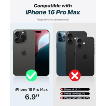 OCASE iPhone 16 Pro Max Wallet Case with RFID