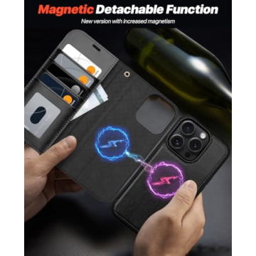 OCASE iPhone 16 Pro Max Wallet Case with RFID