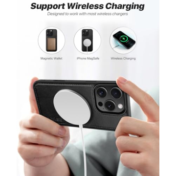 OCASE iPhone 16 Pro Max Wallet Case with RFID