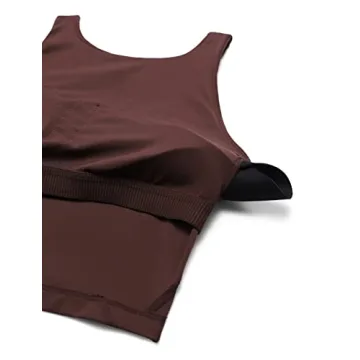 CRZ YOGA Butterluxe High Neck Sports Bra for Women