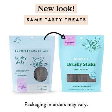 Bocce’s Brushy Sticks - Natural Dog Dental Bars