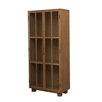 Creative Co-Op Oak Cabinet for Elegant Storage Solutions
