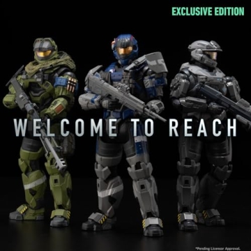 1000 Toys RE:Edit Halo Reach JUN-A266 (Noble Three) Previews Exclusive 1:12 Scale Action Figure