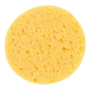 Timoo Facial Cellulose Sponge for Makeup Removal and Exfoliation