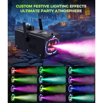 IMONE 500W Fog Machine with LED Lights for Parties