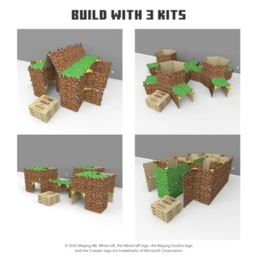 Minecraft Explorer Kit - Build Your Own Forts & Mazes