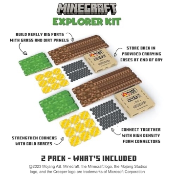 Minecraft Explorer Kit - Build Your Own Forts & Mazes
