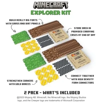 Minecraft Explorer Kit - Build Your Own Forts & Mazes