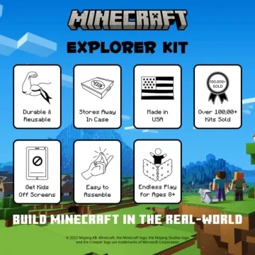 Minecraft Explorer Kit - Build Your Own Forts & Mazes
