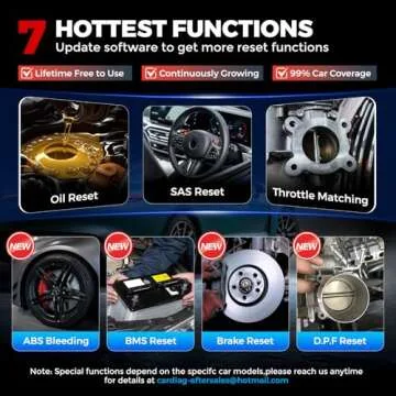 LAUNCH OBD2 Scanner CRP123I V2.0 Elite with 7 Resets