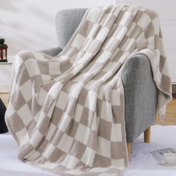 WRENSONGE Checkered Throw Blanket – Cozy & Lightweight