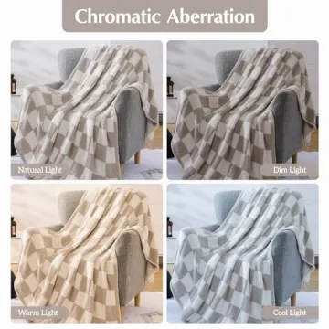 WRENSONGE Checkered Throw Blanket – Cozy & Lightweight