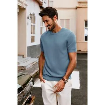 PJ PAUL JONES Men's Knit Tee Shirt Soft Comfort Classic