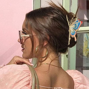 Elegant Butterfly Hair Clips - Strong Hold and Gift-Ready