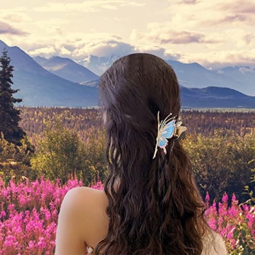 Elegant Butterfly Hair Clips - Strong Hold and Gift-Ready
