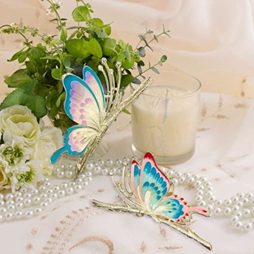 Elegant Butterfly Hair Clips - Strong Hold and Gift-Ready