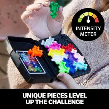 Educational Insights Kanoodle Cosmic - Brain Teaser Puzzle Challenge Game for Kids, Teens and Adults, Travel Games for Kids Ages 7+