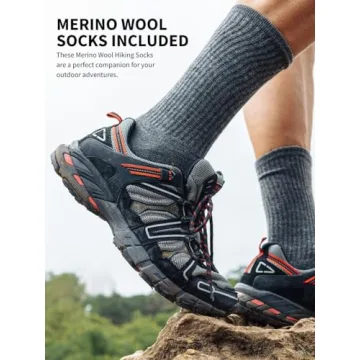 Merino Wool T-Shirt & Hiking Socks - Lightweight Comfort