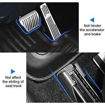 KUST Custom Fit Floor Mats for 2016-2022 Mercedes Benz GLC Class All Models GLC300 GLC250 All Weathe...